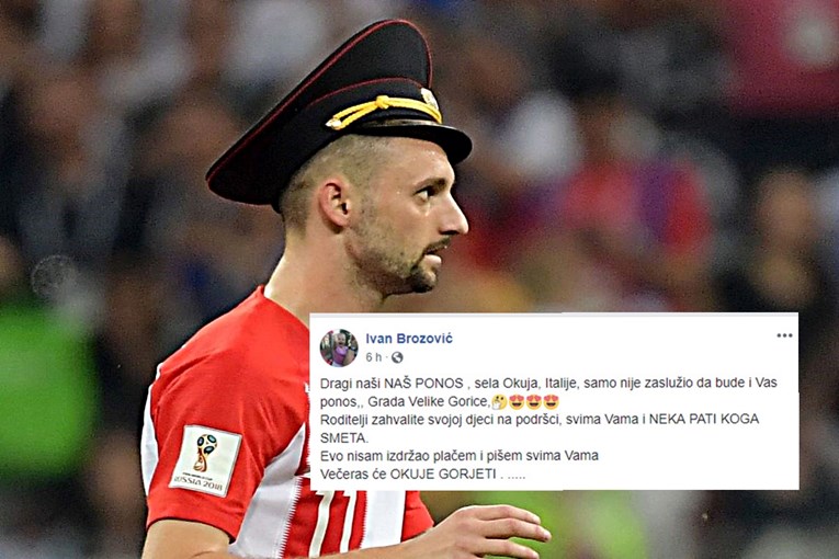 Otac Marcela Brozovića napao Veliku Goricu: "Ponos je svima, samo nije vama! Plačem"